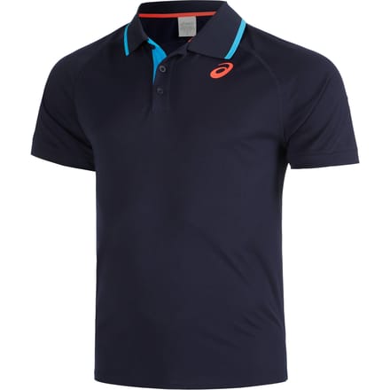 ASICS Polo Heren-Donkerblauw