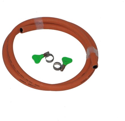 Gimeg HD Gasslang pvc - 2 slangklemmen - 2 m