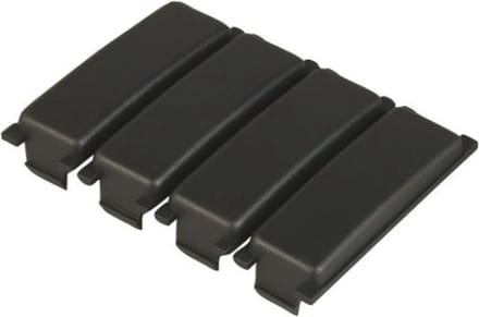 ABB installatiedozen en-kasten afdekprofiel 1 set van 4 modules