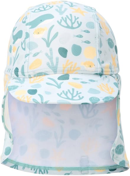 Little Dutch Zwem pet - Maat 1 - Zonnepet Jongens - Multicolour - Seashells