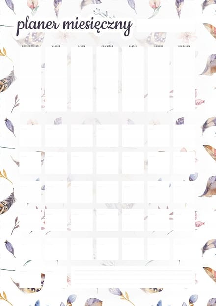 Wallvy - Maandplanner - Magnetische Kalender - 30x42,5cm - Personaliseerbaar
