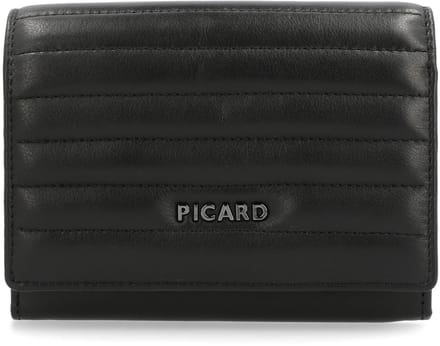 PICARD portemonnee Evolute 1 Zip Around Wallet Black zwart