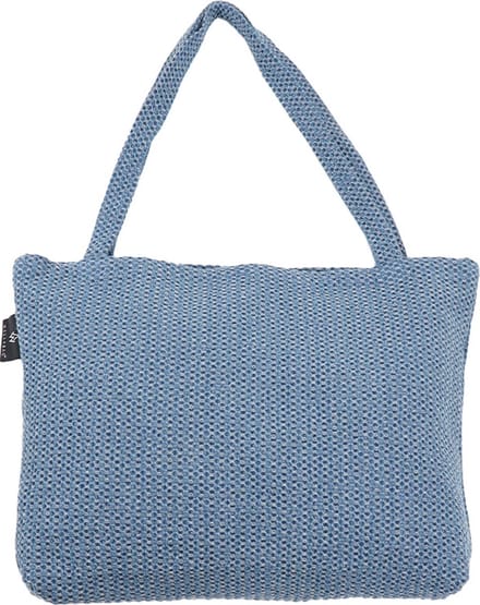 Wallabag - Tote Bag - Luiertas - Shopper - Mom Bag Funky Denim Blue
