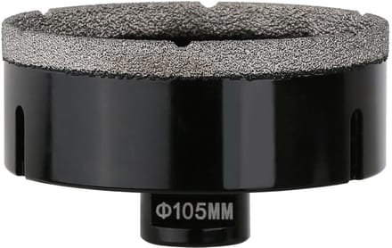 Diamantkernboor 105 mm met M14 aansluiting voor Tegels Steen en Beton