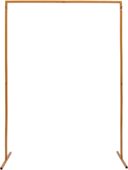 Bruiloft Arch - Decoratie Frame - Feest Versieren - Stabiele Constructie - 2x1.5 meter - Geel