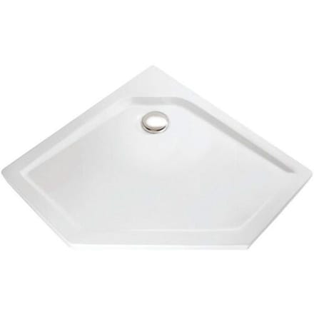 HSK pentagonal shower tray super-flat 100 x 100 cm