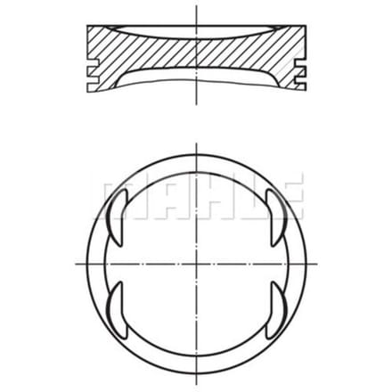 Zuiger MAHLE 011 69 01