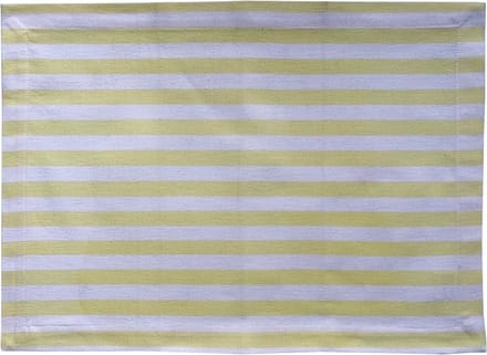 Staffan placemat yellow- set van 4