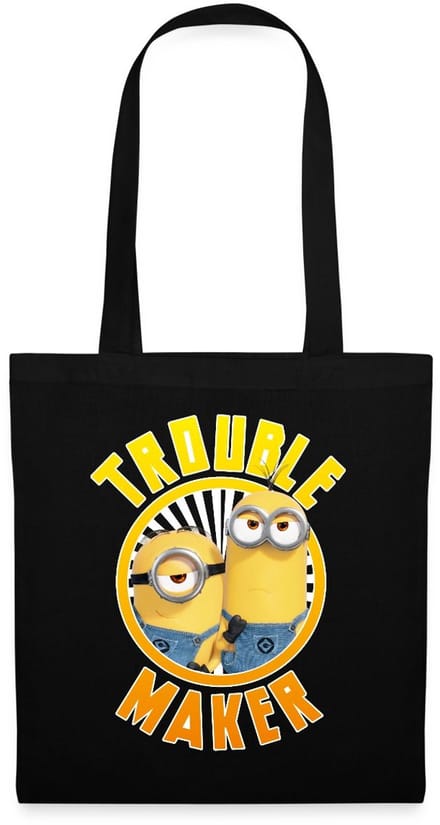 Minions Twee Minions Trouble Maker Tas Van Stof Schoudertas