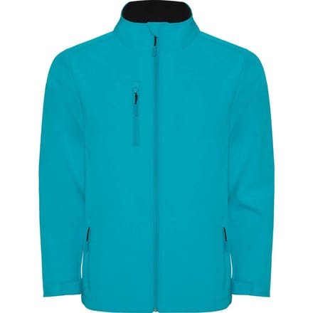 Roly Heren Nebraska Soft Shell Jas (Aquamarine)
