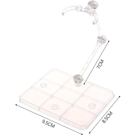 1PC Base de Figurine d'Action Âme à Trois Têtes Support d'Exposition Adapté pour Modèle HG1/144 Poupée Faite Main
