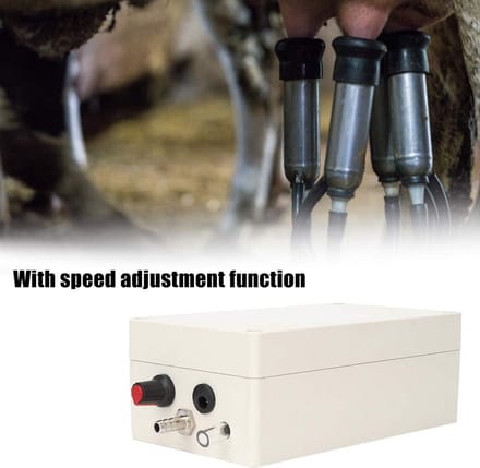 12V elektrische melkmachine voor dieren, vacuümpompaccessoire voor melkverwerking