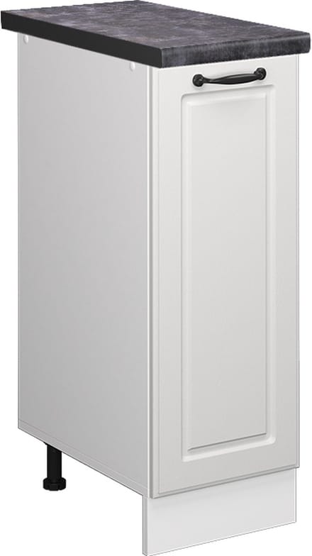 Vicco R-Line Apotheekkast – 30 cm, WB Antraciet Wit Landhuis