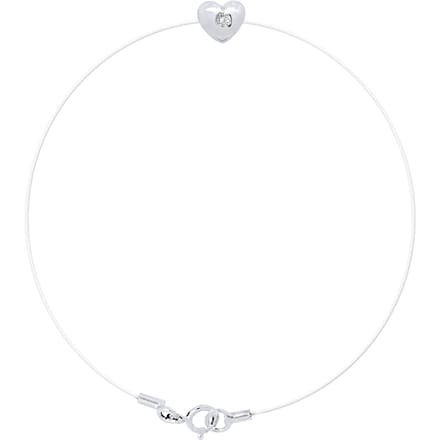 Diamond Bracelet HART 0030 Cts Nylon Transparant 925