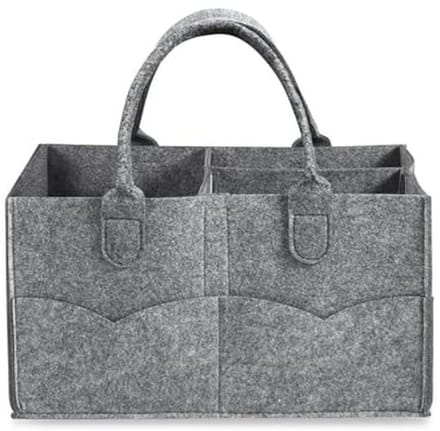 Draagbare Luier Caddy Organizer voor Baby's - Opvouwbare Organizer met Verdeeld Ontwerp voor Baby Spullen