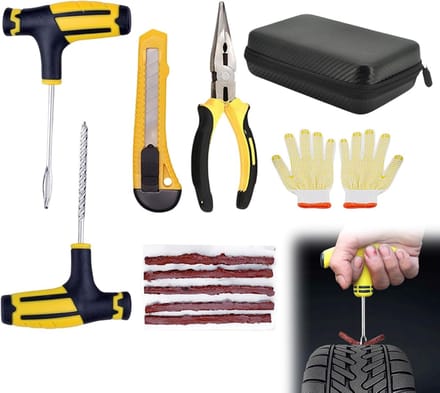 Complete Banden Reparatieset voor Auto, Motor, Fiets en SUV