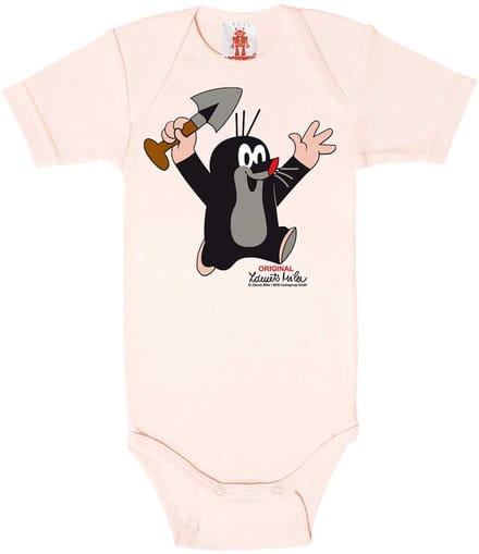 Logoshirt Babybody mit Print Der kleine Maulwurf
