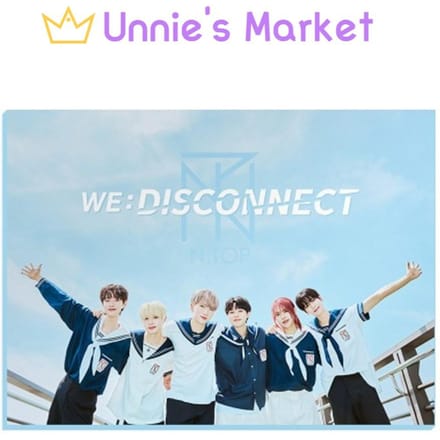 N.TOP - WEDISCONNECT Album 1EA white