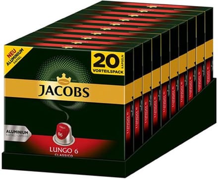 Jacobs - Lungo Classico - 10x 20 Capsules