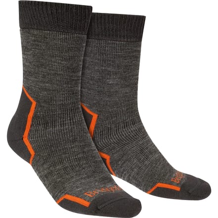 Bridgedale - Heren Zware Merino Wol Sokken - Anthraciet