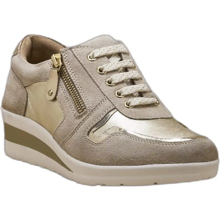 Leren sneakers met luchtzool voor dames Pédiconfort