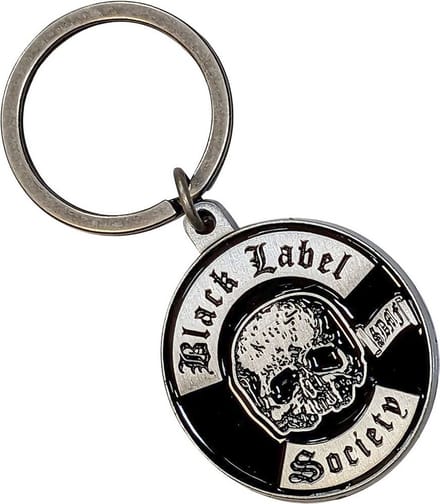 Black Label Society - SDMF Sleutelhanger - Zwart/Zilverkleurig