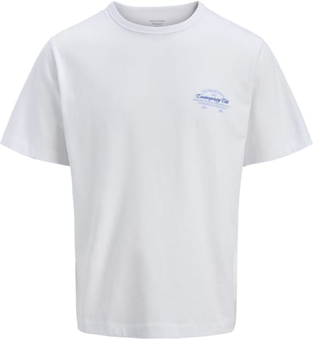 JACK&JONES - JORNANTUCKET SCRIPT CHEST TEE CN - Heren - T-shirts