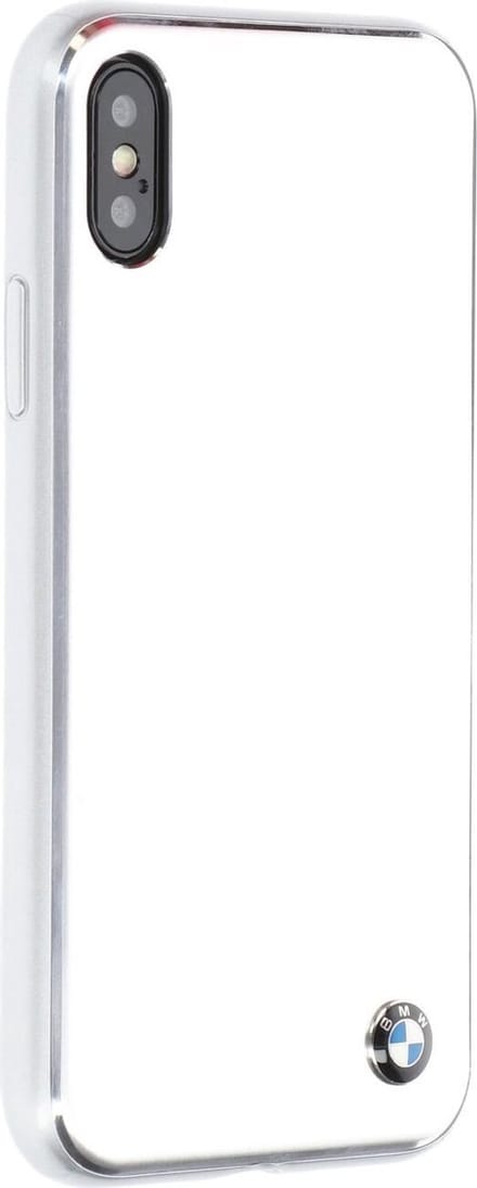iPhone Xs/X hoesje - BMW - Zilver - Aluminium