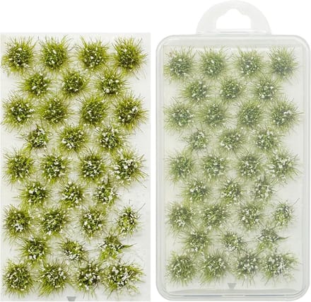 Static Grass Tuft Model Gras Tufts, 32 Stuks Kunstgras voor Modelbouw, Landschapsarchitectuur en Spoorwegdecoratie