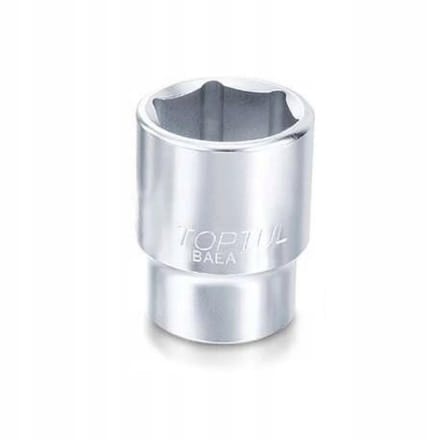 TOPTUL Dopplag 1/2" 21 mm Zeskant CR-V Staal