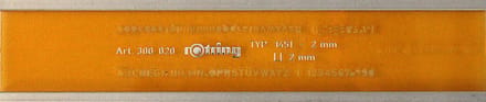 LETTERSJABLOON ROTRING 2.0MM 300020G TYP 1451