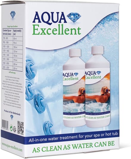 Aqua Excellent All-in-one Navulling Wateronderhoud voor Spa en Hottub (2x1L)