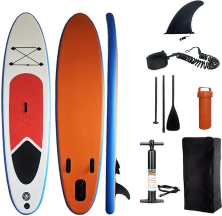 Livano Sup Board - Opblaasbaar - Supboard - Sup Boards - Paddle - Kayak - Oranje - 320cm