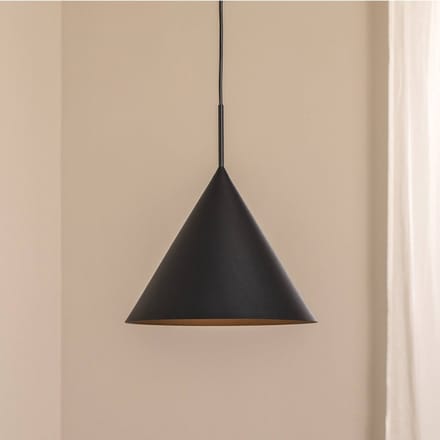 Eko-Light Kapitale hanglamp, zwart, 1-lamp, Ø 32 cm, GX53