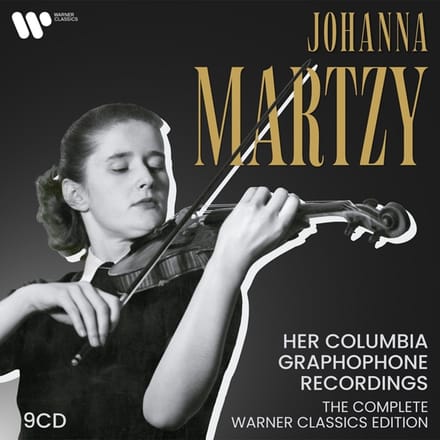 Her Columbia Graphophone Recordings - Martzy, Johanna