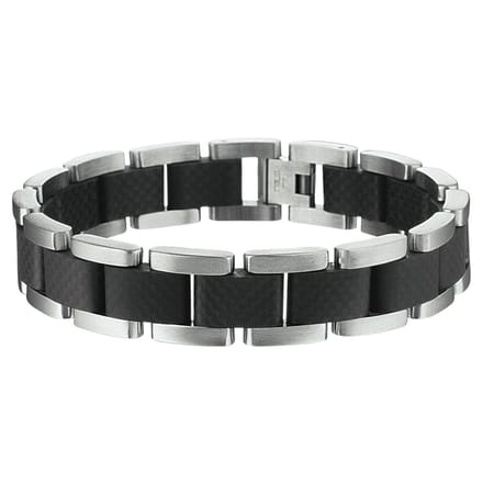 Vigor armband 14 mm 21 cm - Staal