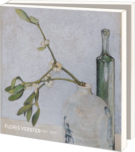 Kaartenmapje met env, vierkant: Floris Verster, Museum De Lakenhal