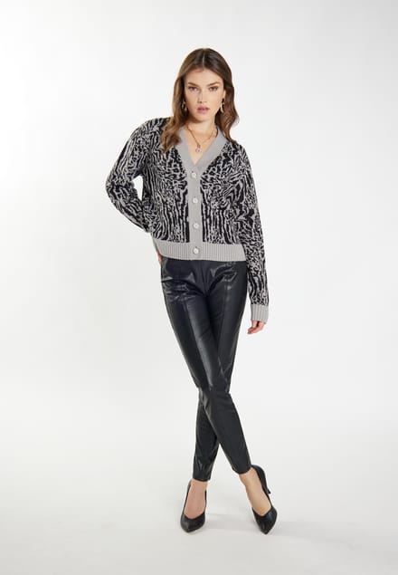 Faina Vest Dames grijs/zwart