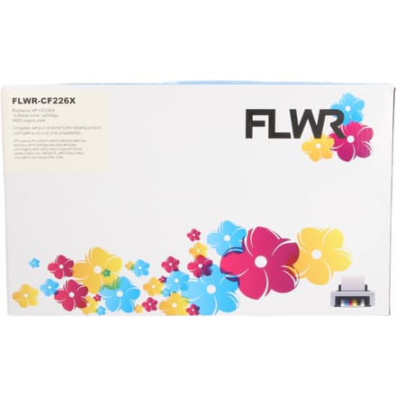 FLWR - Toner / 26X / Zwart - Geschikt voor HP