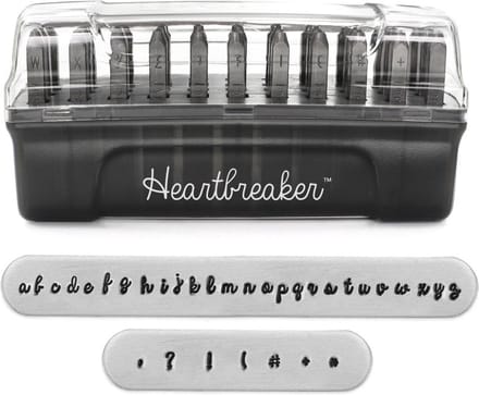 Slagletters Heartbreaker, luxe, Klein, 3 mm