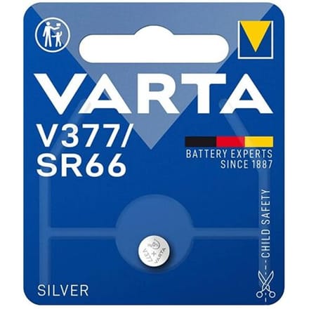 Varta SR626 SW/SR66 SW/V377 1BL Zilveroxide 1.55V niet-oplaadbare batterij