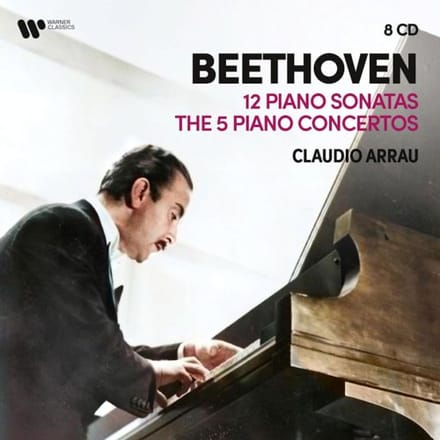 Beethoven: 12 Piano Sonatas/The 5 Piano Concertos - Arrau, Claudio