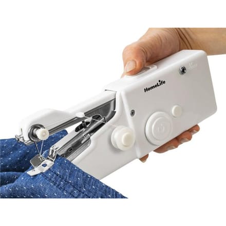 Snelle Steek Handheld Naaimachine - Klein, Lichtgewicht, Draagbaar, Werkt op Batterijen