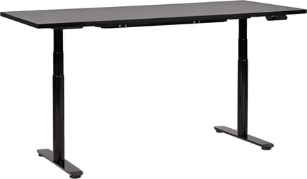 DESTINAS - Elektrisch Verstelbaar bureau - Zwart - 180 cm - MDF