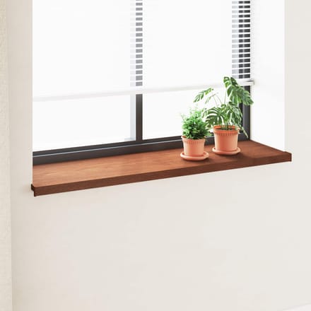 vidaXL - Raamdorpel - Bruin - hout - 160 - x - 40 - x - 4,5 - cm - PVC