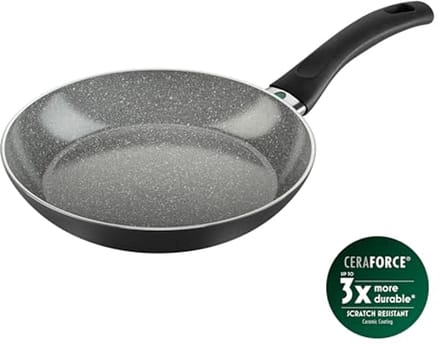 Keramische Braadpan 24 cm - Krasbestendig, Geschikt voor Inductie