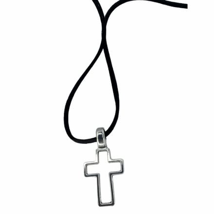 Ketting-Kruis-45 cm- Charme Bijoux