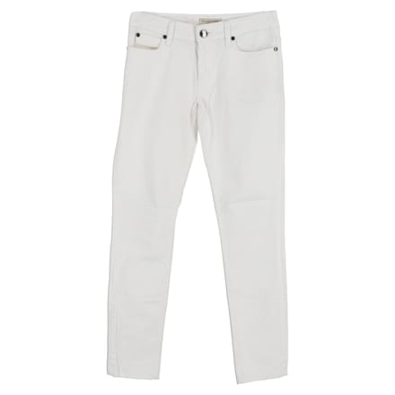 Burberry jeans met rechte pijpen in wit katoen