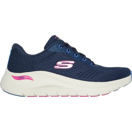 Skechers Arch Fit 2.0 - Big League Dames Sneakers - Donkerblauw/Multicolour