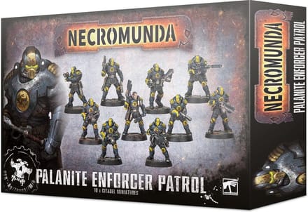 Figurine Games Workshop Necromunda : Palanite Enforcer Patrol